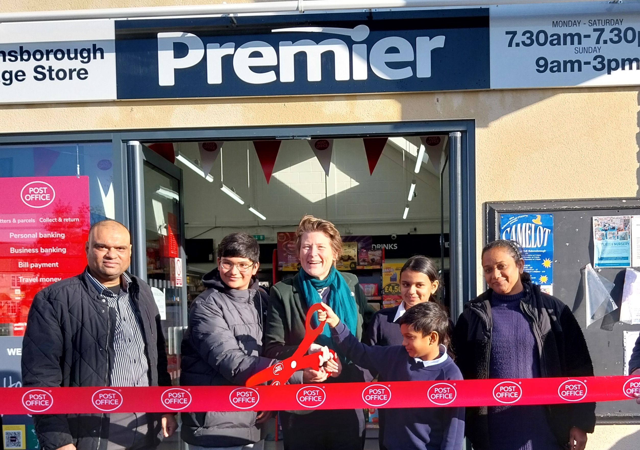MP opens Baltonsborough Post Office